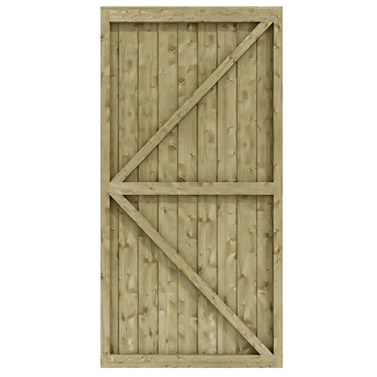 Rowlinson Vertical Board Gate 6x3ft Pressure Treated - JJ Building Materials