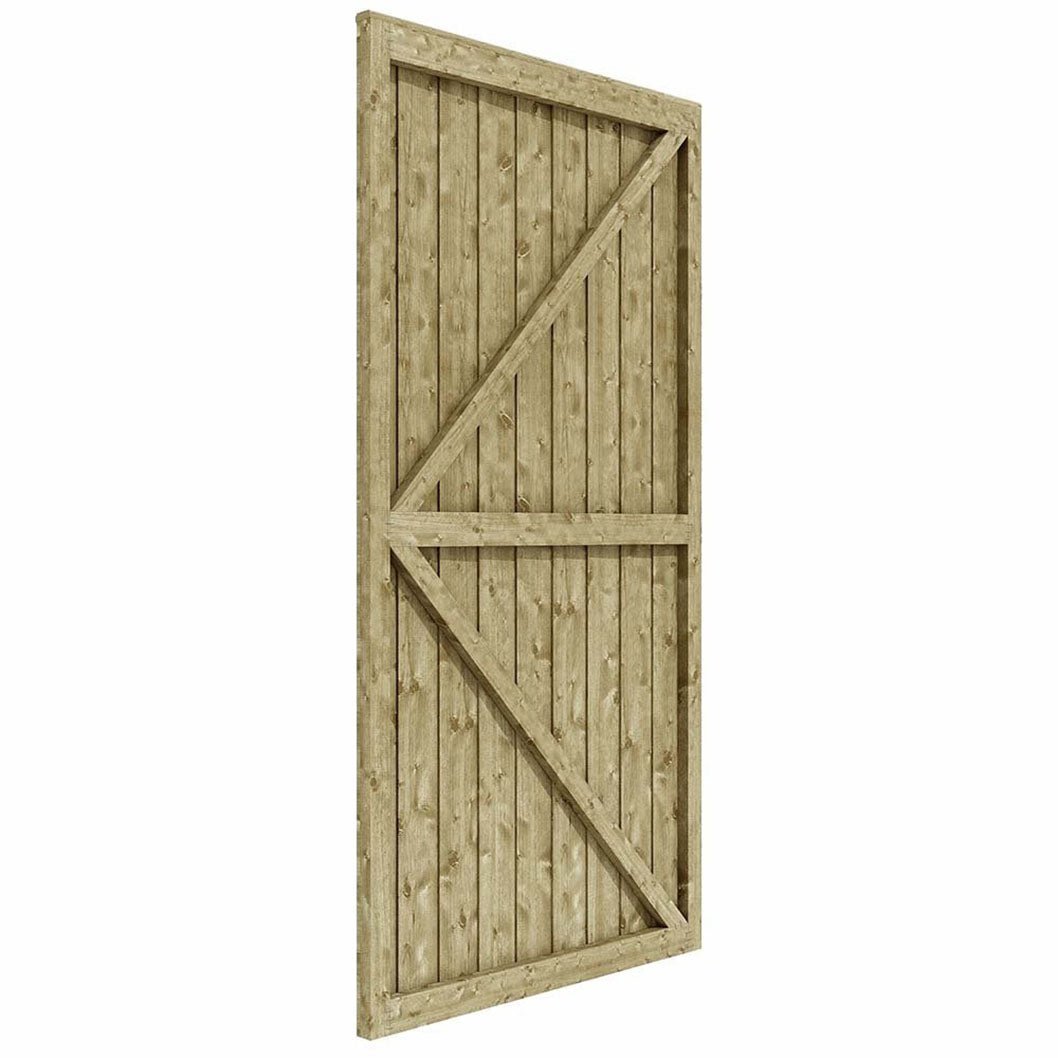Rowlinson Vertical Board Gate 6x3ft Pressure Treated - JJ Building Materials