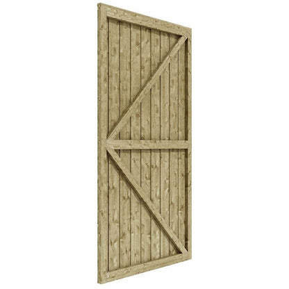 Rowlinson Vertical Board Gate 6x3ft Pressure Treated - JJ Building Materials