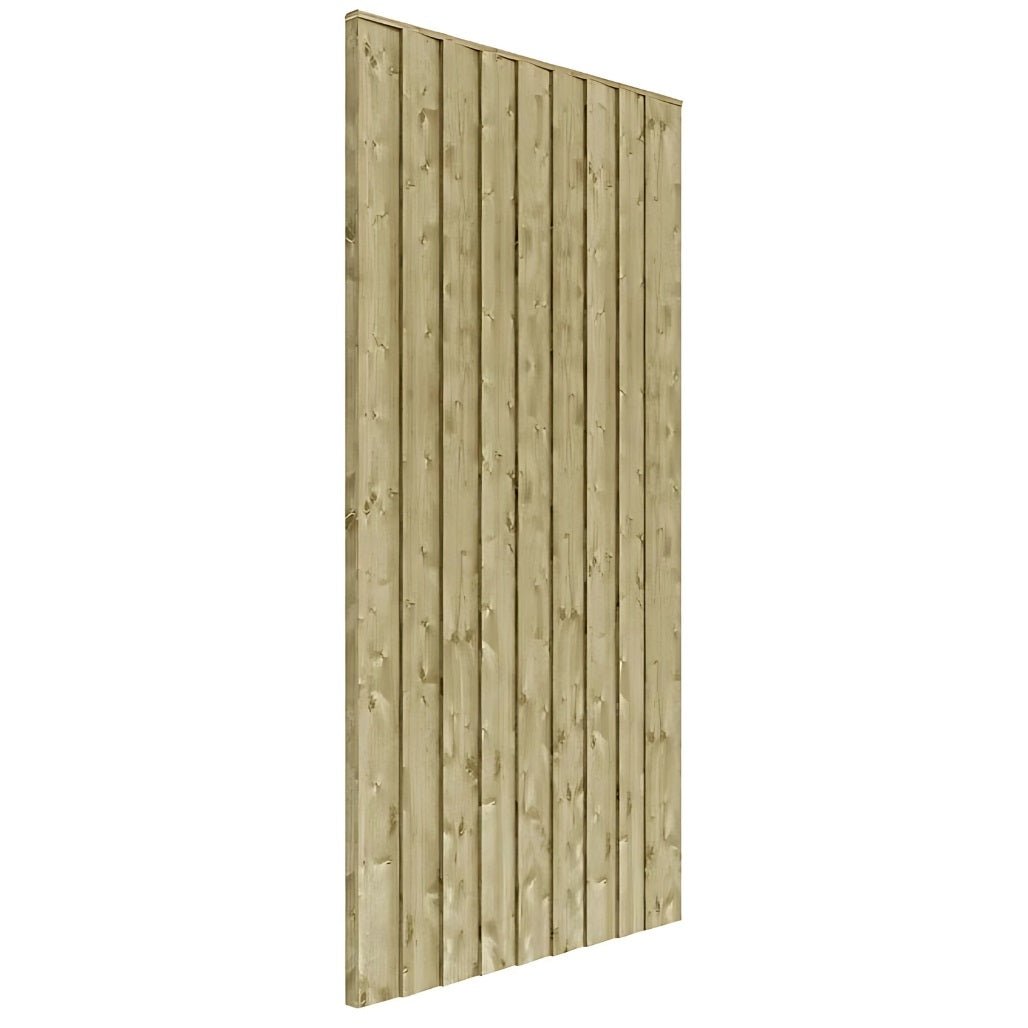 Rowlinson Vertical Board Gate 6x3ft Pressure Treated - JJ Building Materials