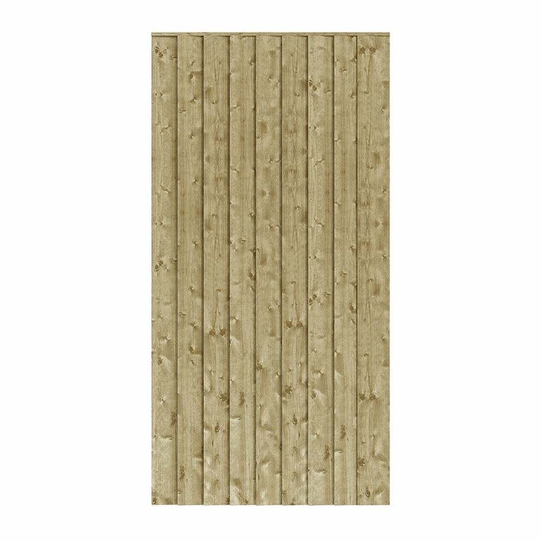 Rowlinson Vertical Board Gate 6x3ft Pressure Treated - JJ Building Materials