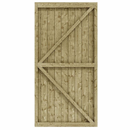 Rowlinson Vertical Board Gate 6x3ft Pressure Treated - JJ Building Materials