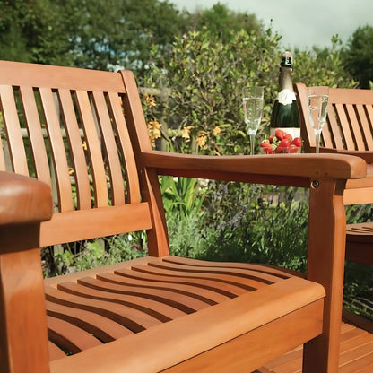 Rowlinson Willington Companion Wooden Seat - JJ Building Materials