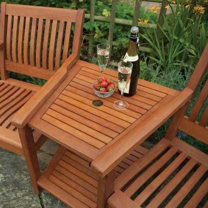 Rowlinson Willington Companion Wooden Seat - JJ Building Materials