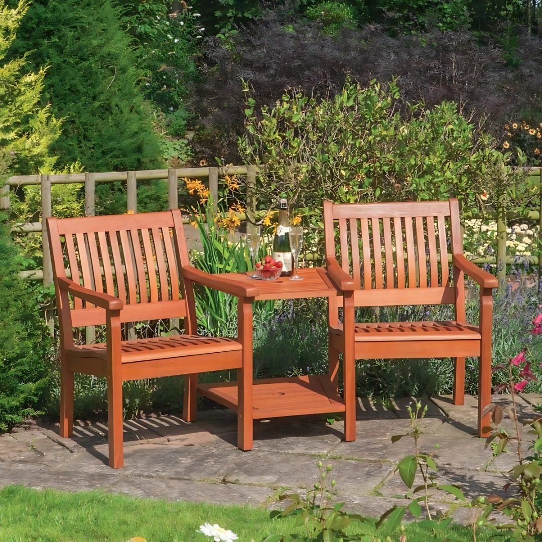 Rowlinson Willington Companion Wooden Seat - JJ Building Materials