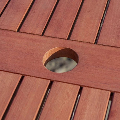 Rowlinson Willington Garden Rectangular Wooden Table - JJ Building Materials