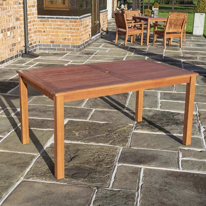 Rowlinson Willington Garden Rectangular Wooden Table - JJ Building Materials