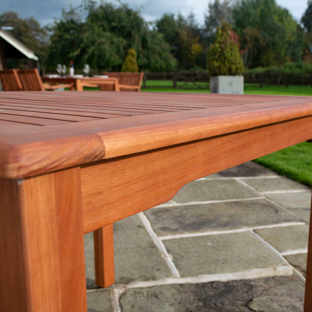 Rowlinson Willington Garden Square Wooden Table - JJ Building Materials
