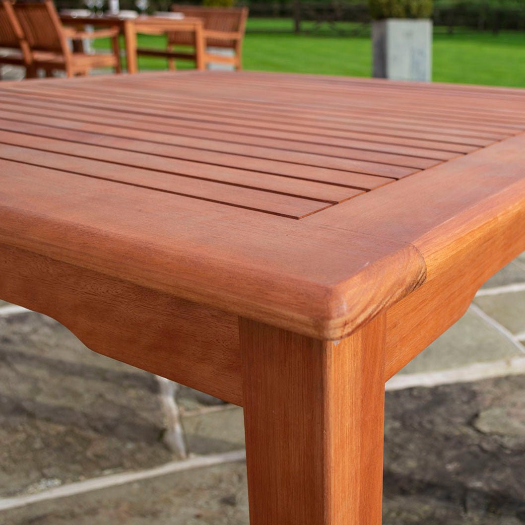 Rowlinson Willington Garden Square Wooden Table - JJ Building Materials