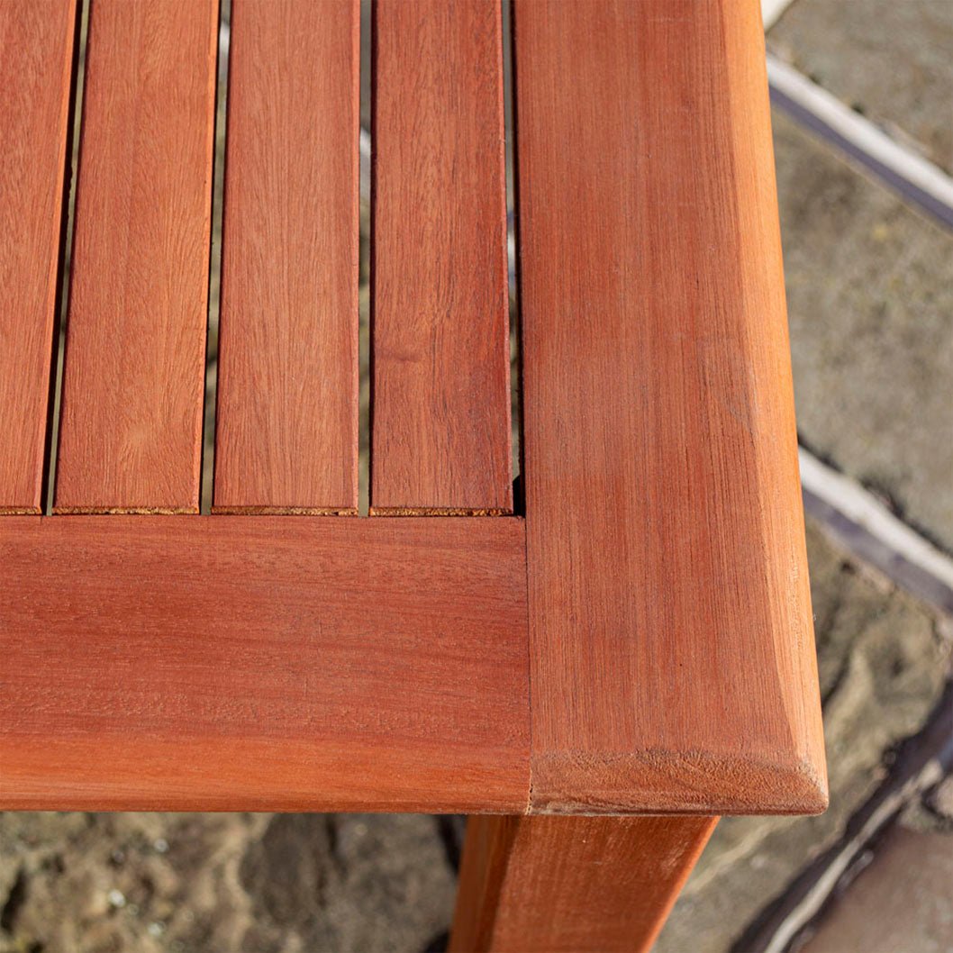 Rowlinson Willington Rectangular Wooden Seat Set - JJ Building Materials