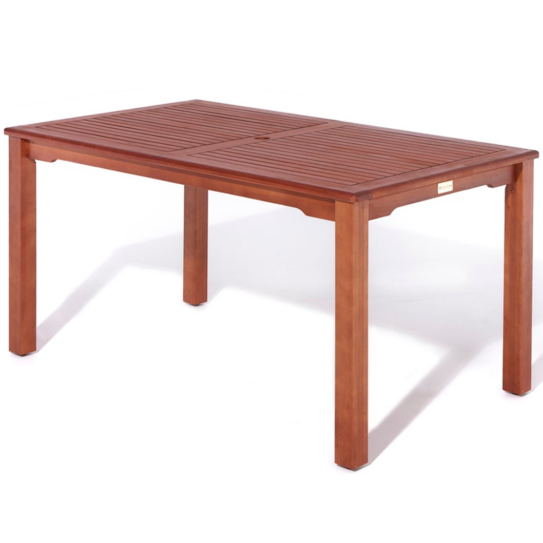Rowlinson Willington Rectangular Wooden Seat Set - JJ Building Materials