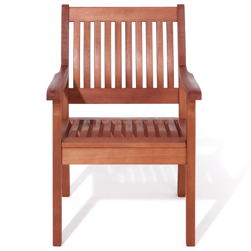 Rowlinson Willington Rectangular Wooden Seat Set - JJ Building Materials