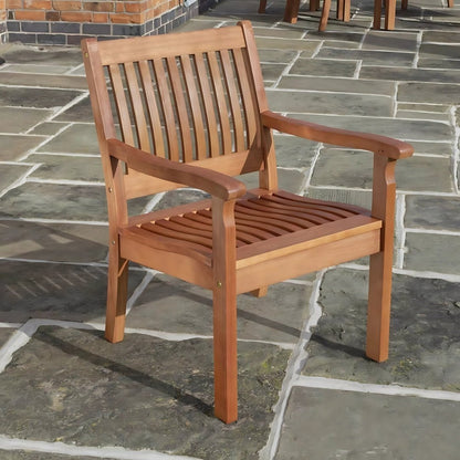 Rowlinson Willington Wooden Garden Armchair - JJ Building Materials