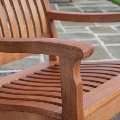 Rowlinson Willington Wooden Garden Armchair - JJ Building Materials