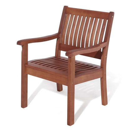 Rowlinson Willington Wooden Garden Armchair - JJ Building Materials