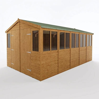 Rowlinson Workshop 9x15ft Garden Shed / Storage
