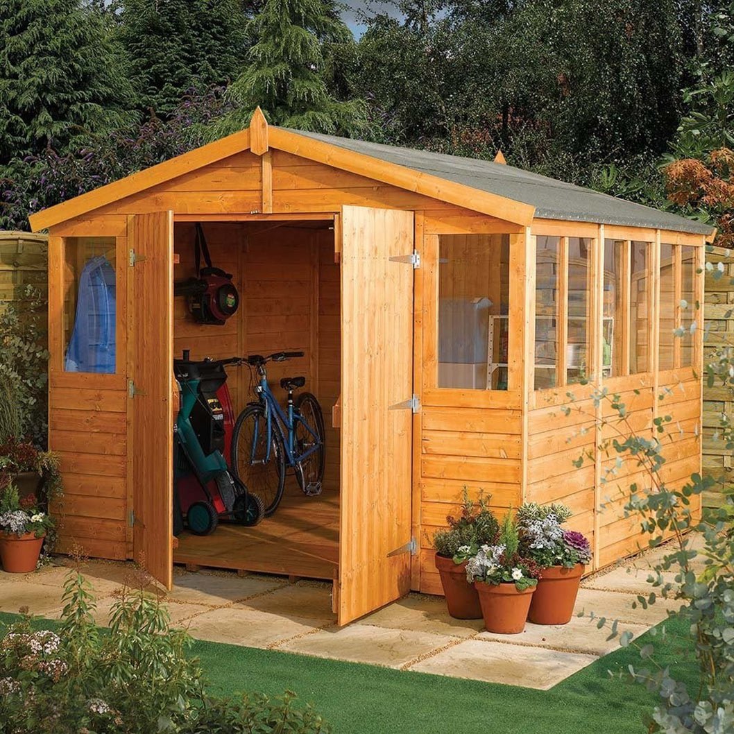 Rowlinson Workshop 9x15ft Garden Shed / Storage - JJ Building Materials