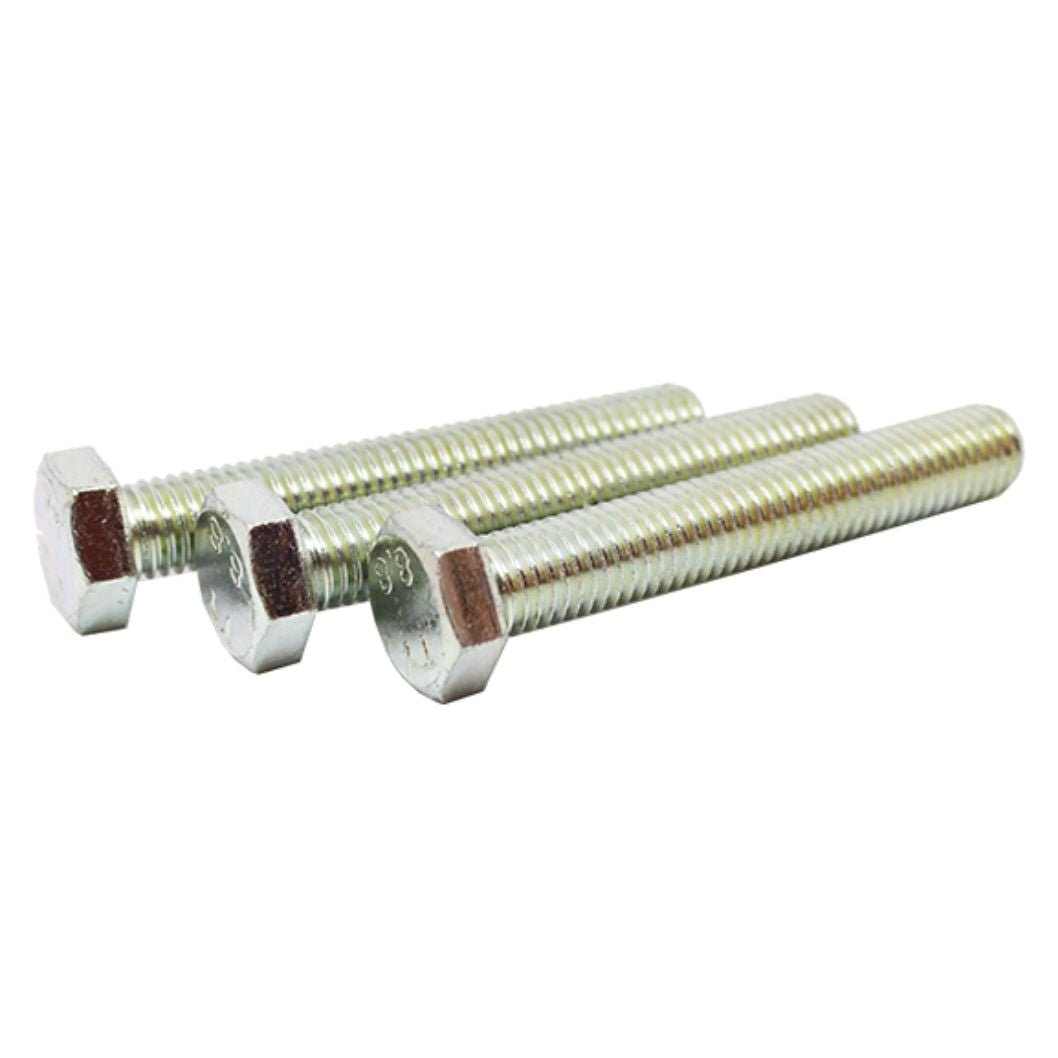 Samac Fixing Hex Head Set Screws BZP x 100 - JJ Building Materials