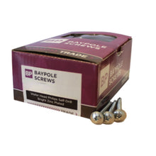 Samac Fixings 4.5 Diameter Baypole Screws Box of 100 - JJ Building Materials