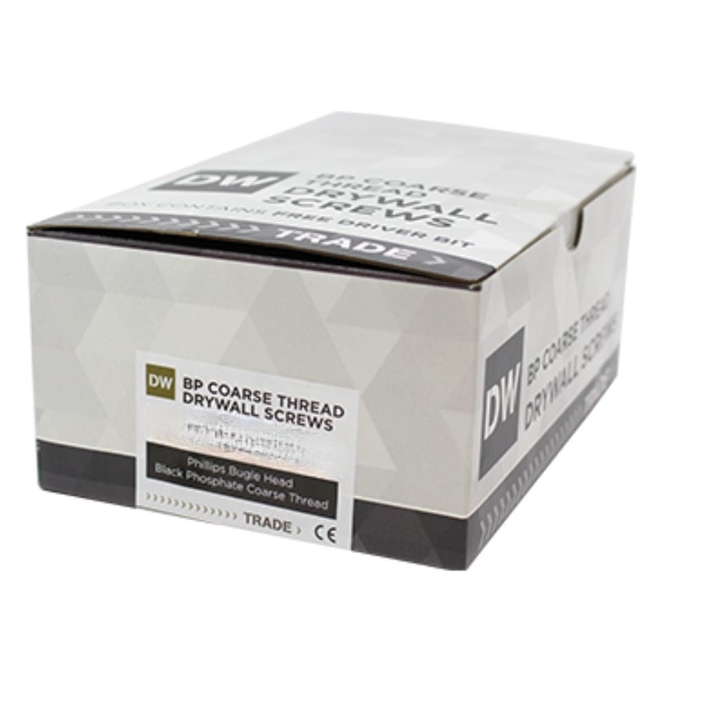 Samac Fixings Drywall Screws - Black Phosphate Coarse Thread - JJ Building Materials