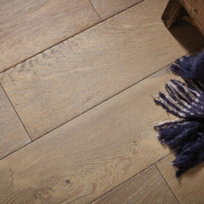 Sandur Smoked Oak Hand finished UV Oil Engineered Wood Flooring - 2.17m2 Pack Size | Contemporary Range