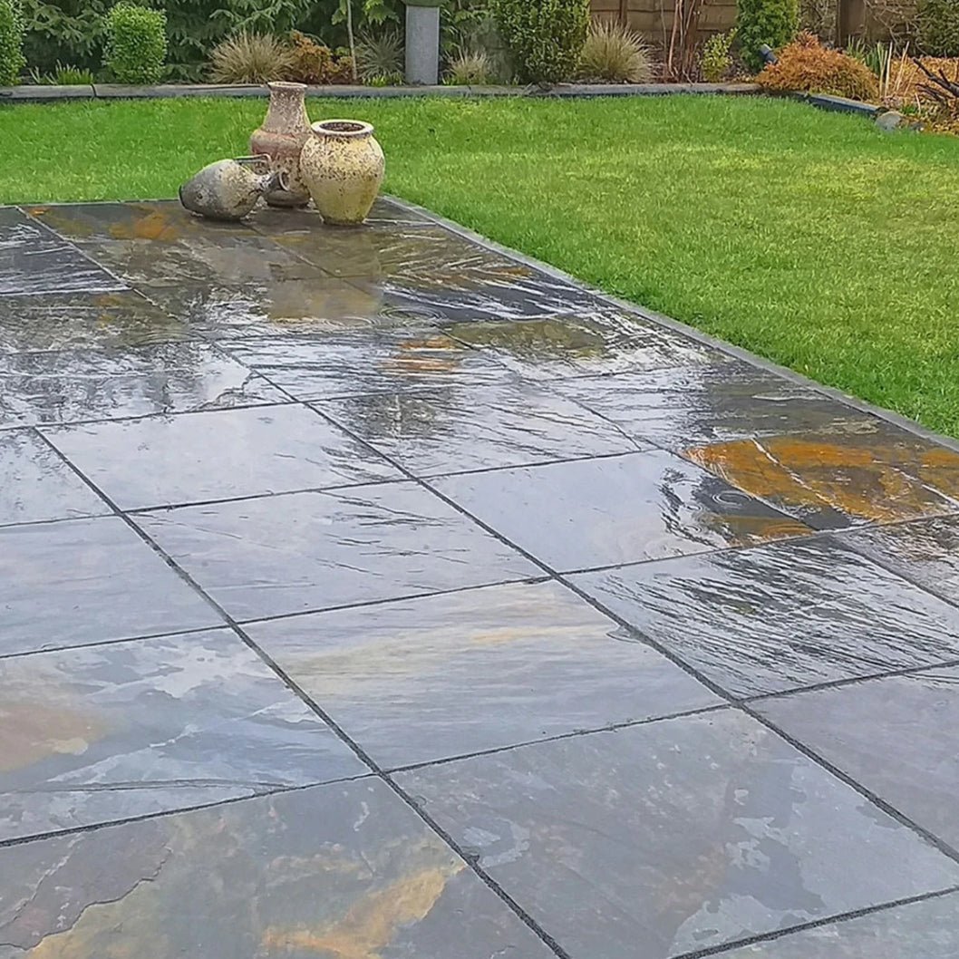 Select Copper 20mm Slate Paving Slab - JJ Building Materials