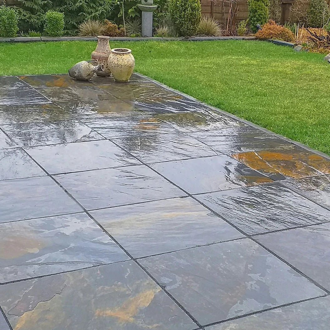 Select Copper 20mm Slate Paving Slab - JJ Building Materials