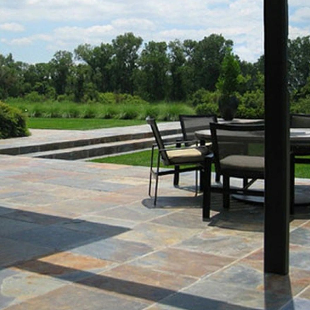 Select Copper 20mm Slate Paving Slab - JJ Building Materials
