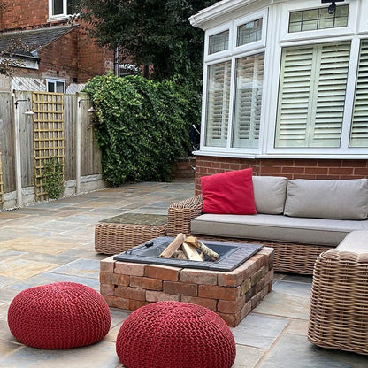 Select Copper 20mm Slate Paving Slabs - Patio Kit - JJ Building Materials