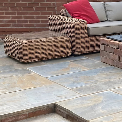 Select Copper 20mm Slate Paving Slabs - Patio Kit - JJ Building Materials