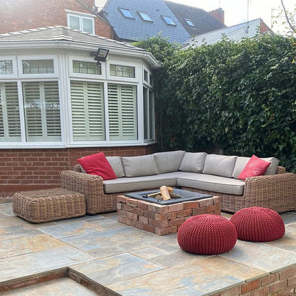 Select Copper 20mm Slate Paving Slabs - Patio Kit - JJ Building Materials