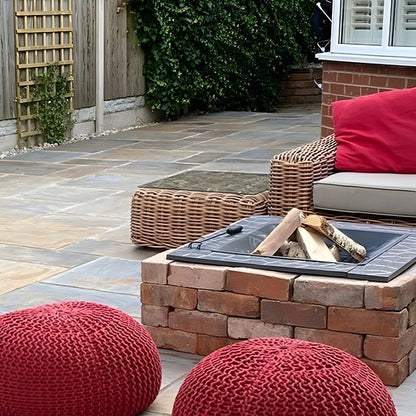 Select Copper 20mm Slate Paving Slabs - Patio Kit