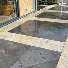Shadow Black 20mm Granite Paving Slabs - JJ Building Materials