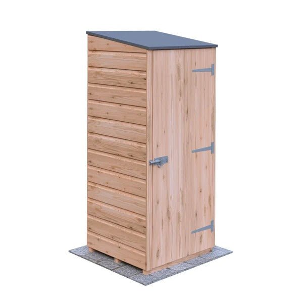 Shire 2 x 2ft Shiplap Wooden Tool Shed - JJ Building Materials