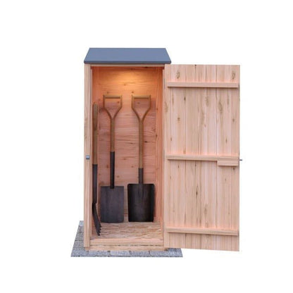 Shire 2 x 2ft Shiplap Wooden Tool Shed - JJ Building Materials