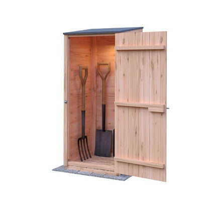 Shire 2 x 2ft Shiplap Wooden Tool Shed - JJ Building Materials