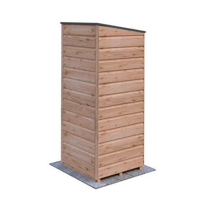 Shire 2 x 2ft Shiplap Wooden Tool Shed - JJ Building Materials