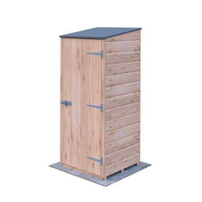 Shire 2 x 2ft Shiplap Wooden Tool Shed - JJ Building Materials