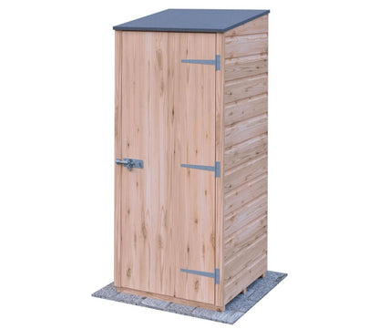Shire 2 x 2ft Shiplap Wooden Tool Shed - JJ Building Materials