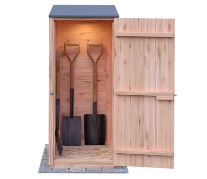 Shire 2 x 2ft Shiplap Wooden Tool Shed - JJ Building Materials
