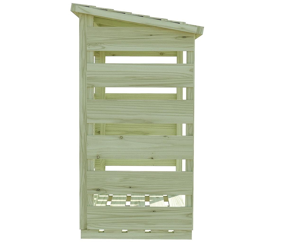 Shire 2 x 3ft Pressure Treated Log Store - JJ Building Materials