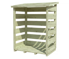 Shire 2 x 3ft Pressure Treated Log Store - JJ Building Materials