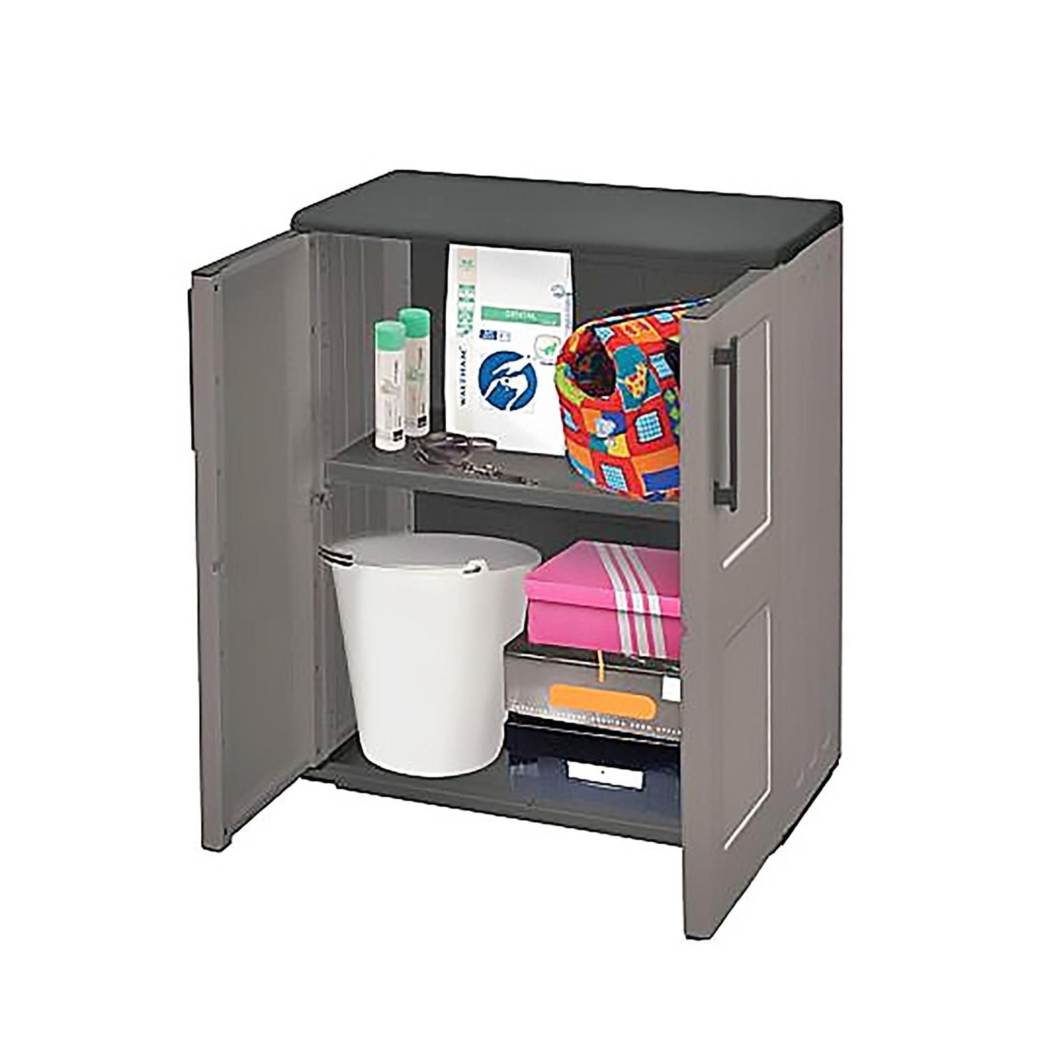 Shire 2.3 x 2.9ft Mid Storage Cupboard with Shelves - JJ Building Materials