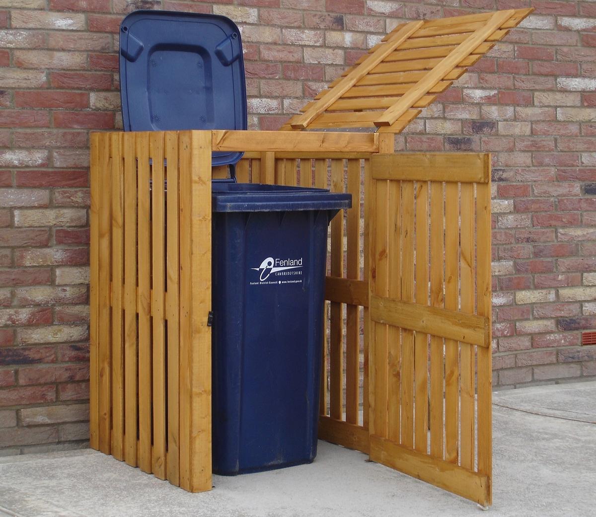 Shire 2.9 x 3.1ft Wheelie Bin Store - JJ Building Materials