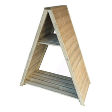 Shire 4 x 1.6ft Large Triangular Log Store - JJ Building Materials