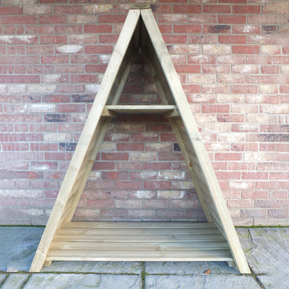 Shire 4 x 1.6ft Large Triangular Log Store - JJ Building Materials