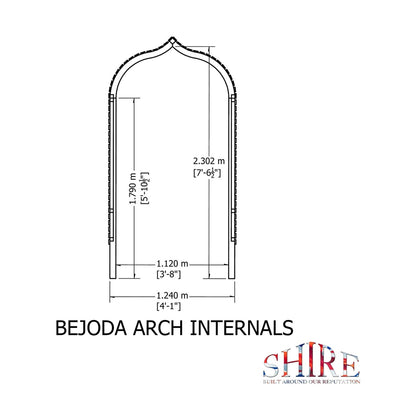 Shire 4 x 2ft Bejoda Arch - JJ Building Materials