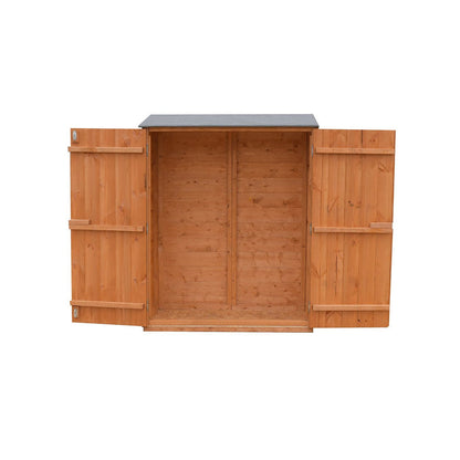 Shire 4 x 2ft Double Door Shiplap Tool Shed - JJ Building Materials
