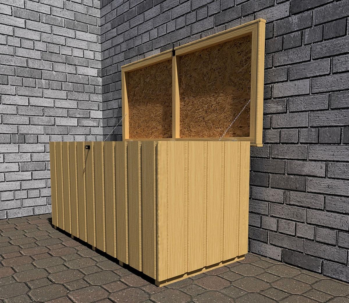 Shire 4 x 2ft T&G Storage Tool Shed - JJ Building Materials