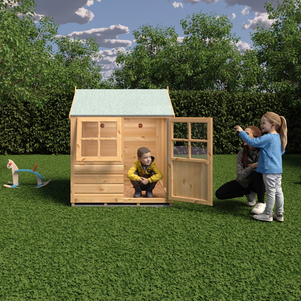 Shire 4x4ft Bunny Kids Playhouse - JJ Building Materials
